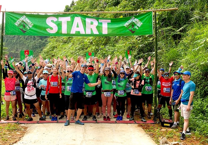 Giải chạy Marathon băng rừng Việt Nam - Pù Luông là sân chơi thu hút đông đảo VĐV