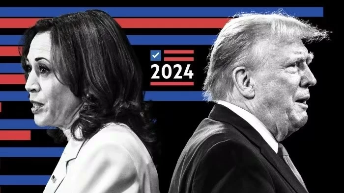 Bầu cử tổng thống Mỹ 2024 là cuộc đua của bà Kamala Harris và ông Donald Trump. (Nguồn: Getty Images)