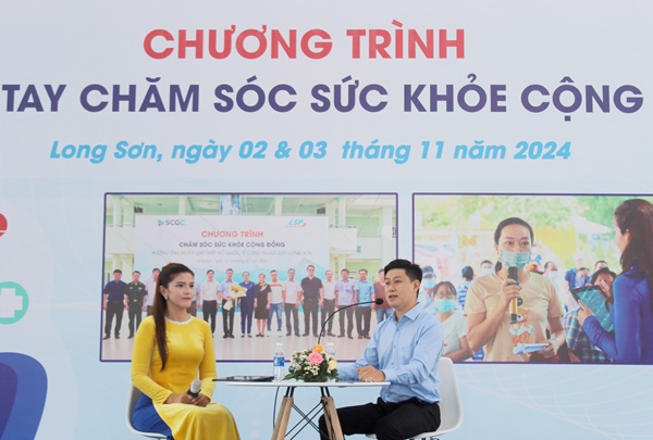 Bác sĩ Đặng Hoàng Hải, Bệnh viện Đa khoa Đồng Nai nói chuyện và trả lời câu hỏi của bà con về sức khỏe gan