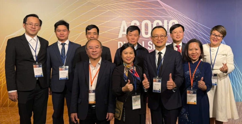 Đoàn Việt Nam tại Giải thưởng ASOCIO DX Award 2024.