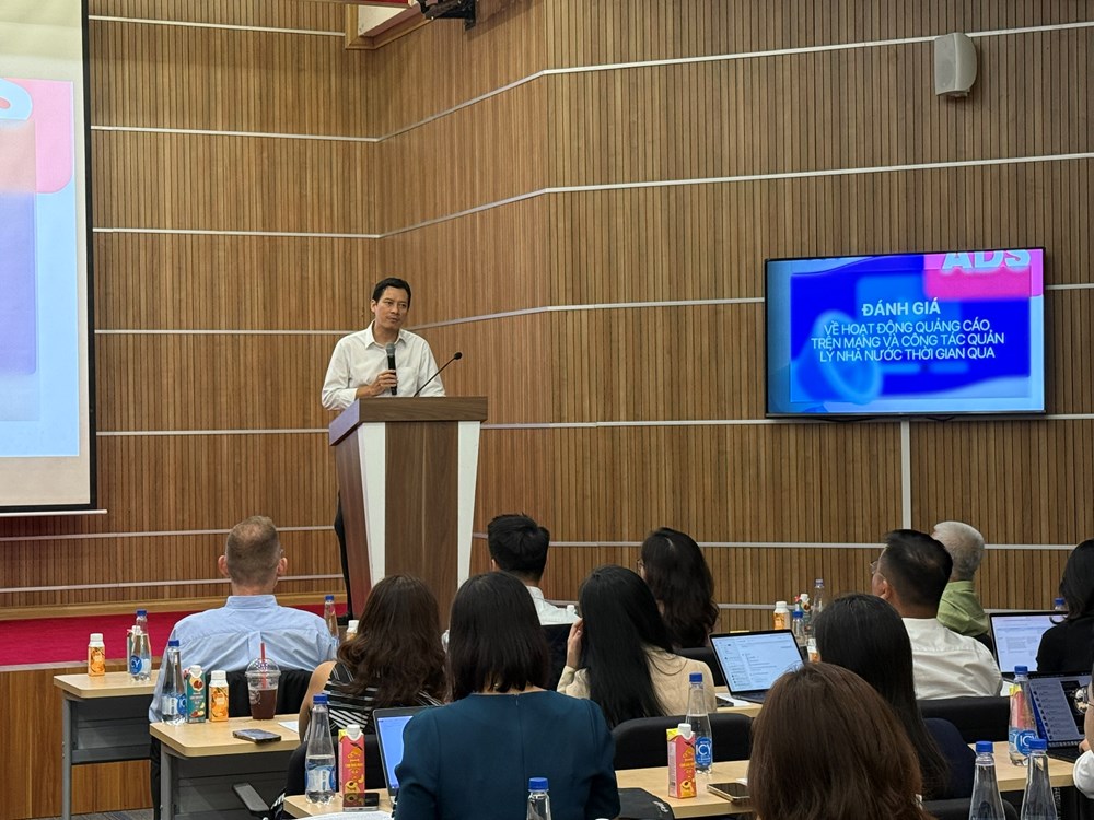 Ông Lê Quang Tự Do - Cục trưởng Cục PTTH&TTĐT phát biểu tại Hội nghị