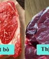 Phân biệt thịt bò thật với thịt lợn, thịt trâu giả bò: Mẹo đơn giản để mua sắm thông minh