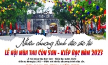 Hải Dương: Đặc sắc Lễ hội mùa thu Côn Sơn - Kiếp Bạc năm 2023