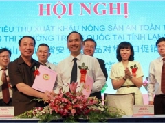 Đẩy mạnh liên kết, hợp tác xuất khẩu hàng nông sản Đẩy mạnh liên kết, hợp tác xuất khẩu hàng nông sản