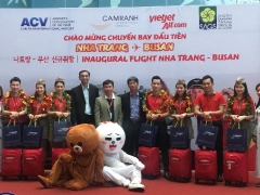 Vietjet: Khai trương đường bay thẳng Nha Trang - Busan Vietjet: Khai trương đường bay thẳng Nha Trang - Busan