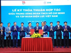 EVN và Trung ương Đoàn Thanh niên Cộng sản Hồ Chí Minh ký kết Thỏa thuận hợp tác