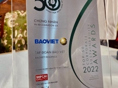 Bảo Việt (BVH): “Top 50 Doanh nghiệp phát triển bền vững 2022”  