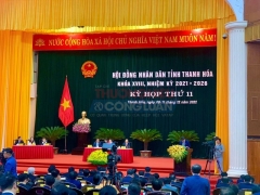 Khai mạc Kỳ họp thứ 11, HĐND tỉnh Thanh Hóa khóa XVIII, nhiệm kỳ 2021 - 2026