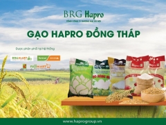 Gạo Hapro Đồng Tháp – Tự hào Thương hiệu quốc gia