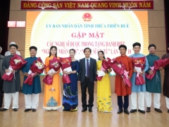 Thừa Thiên Huế: 8 nghệ sỹ được phong tặng danh hiệu NSND, NSƯT