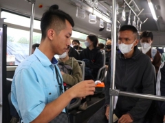 Triển khai thí điểm thêm 10 tuyến xe buýt áp dụng thẻ, vé điện tử tại Hà Nội
