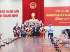 Quảng Ninh bổ nhiệm một loạt cán bộ sở, ban, ngành