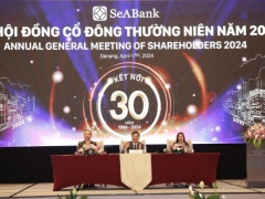ĐHĐCĐ thường niên 2024: SeABank đặt mục tiêu tăng trưởng 28%, tăng vốn điều lệ lên 30.000 tỷ đồng