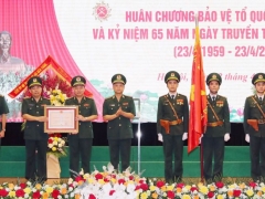 Cục Chính trị Bộ đội Biên phòng đón nhận Huân chương Bảo vệ Tổ Quốc hạng nhất