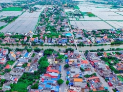 Huyện Giao Thủy về đích nông thôn mới nâng cao đầu tiên của tỉnh Nam Định