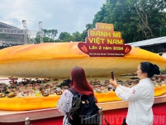 Hơn 130 gian hàng tham gia lễ hội Bánh mì TP. Hồ Chí Minh lần thứ hai năm 2024