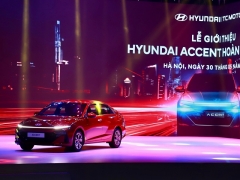 Hyundai Accent công nghệ mới chính thức ra mắt tại Việt Nam