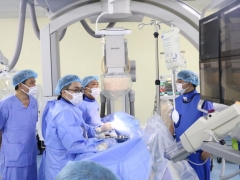 Bệnh viện Trẻ em Hải Phòng can thiệp đóng ống động mạch thành công cho 03 bệnh nhi bằng kỹ thuật hiện đại