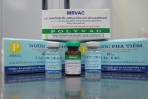Việt Nam sản xuất thành công vắcxin phối hợp sởi-rubella