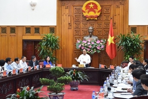 Thủ tướng Nguyễn Xuân Phúc làm việc với lãnh đạo tỉnh An Giang