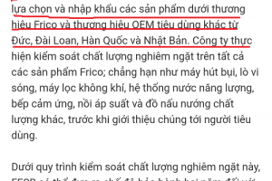 Công ty TNHH TBNT cao cấp: Giới thiệu, quảng bá thương hiệu sản phẩm có đúng sự thật?