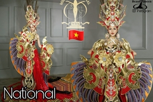 Việt Nam đạt danh hiệu “Trang phục dân tộc đẹp nhất” tại Hoa hậu Siêu quốc gia 2016