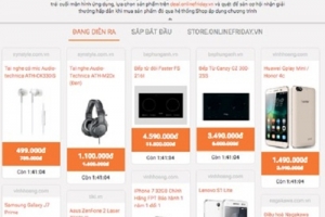 iPhone7 giá 9 triệu, điều hòa giá 1 triệu tại OnlineFriday 2016
