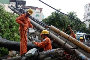 EVN chủ động ứng phó với áp thấp nhiệt đới