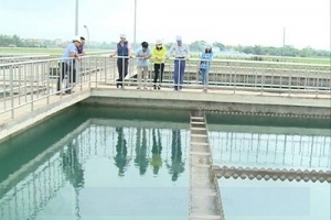 Bàn giao dự án mở rộng hệ thống cấp nước TP Vĩnh Yên