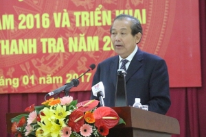 Thanh tra Chính phủ tổng kết năm 2016, triển khai nhiệm vụ năm 2017