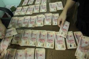 Triệt phá đường dây vận chuyển tiền giả từ Lạng Sơn về Hà Nội