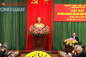 Hà Nội: Gặp mặt nguyên lãnh đạo thành phố qua các thời kỳ