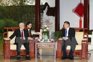 Việt Nam - Trung Quốc ra Thông cáo chung nhân chuyến thăm của Tổng Bí thư Nguyễn Phú Trọng
