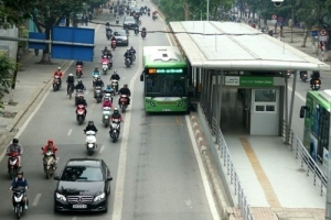 Hà Nội: Miễn phí xe buýt BRT cho người dân trong dịp Tết Nguyên đán