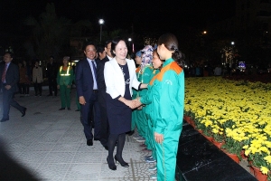 Hải Phòng: Lãnh đạo thành phố thăm, chúc Tết các tập thể vào dịp Giao thừa