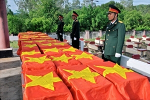 Năm 2017: Phấn đấu tìm kiếm, quy tập khoảng 2.500 hài cốt liệt sỹ