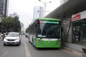 Hà Nội: Tuyến xe buýt nhanh BRT chính thức bán vé