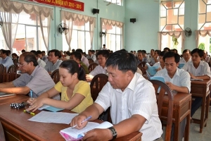 Bồi dưỡng cán bộ, công chức làm công tác tôn giáo