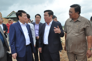 Phó Thủ tướng Vương Đình Huệ thăm và làm việc tại Bình Định