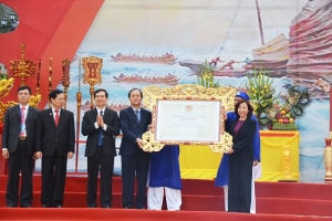 Di sản văn hóa phi vật thể quốc gia “gọi tên” Lễ hội đền Cửa Ông