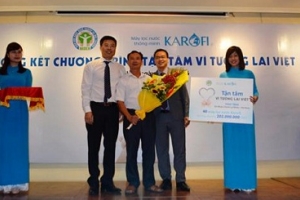 Karofi tặng 300 máy lọc nước cho các ngôi làng có nguồn nước bị ô nhiễm