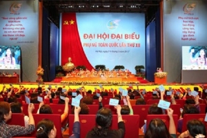 Bầu 161 ủy viên Ban chấp hành Hội Liên hiệp Phụ nữ Việt Nam