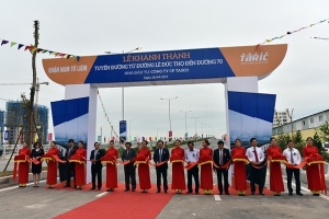 Hà Nội: Thông xe tuyến nối đường Lê Đức Thọ với đường 70