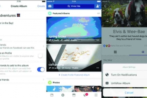 Facebook mở rộng tính năng album ảnh