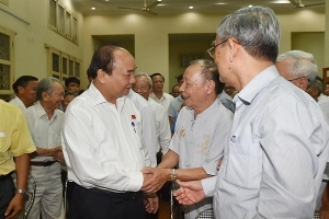 Thủ tướng Nguyễn Xuân Phúc tiếp xúc cử tri TP. Hải Phòng