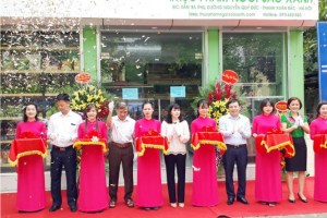 Khai trương điểm cung cấp TP an tại phường Thanh Xuân Bắc.