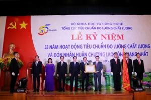 Tổng cục Tiêu chuẩn đo lường chất lượng đón nhận Huân chương Lao động hạng Nhất