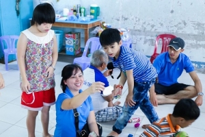 “Kết nối cộng đồng - cùng chia sẻ yêu thương” tại Novaland