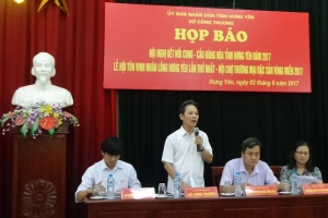 Hưng Yên: Nhiều hoạt động giới thiệu, quảng bá đặc sản vùng miền