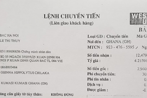 Khách hàng tố Agribank thực hiện chuyển USD... nhầm người